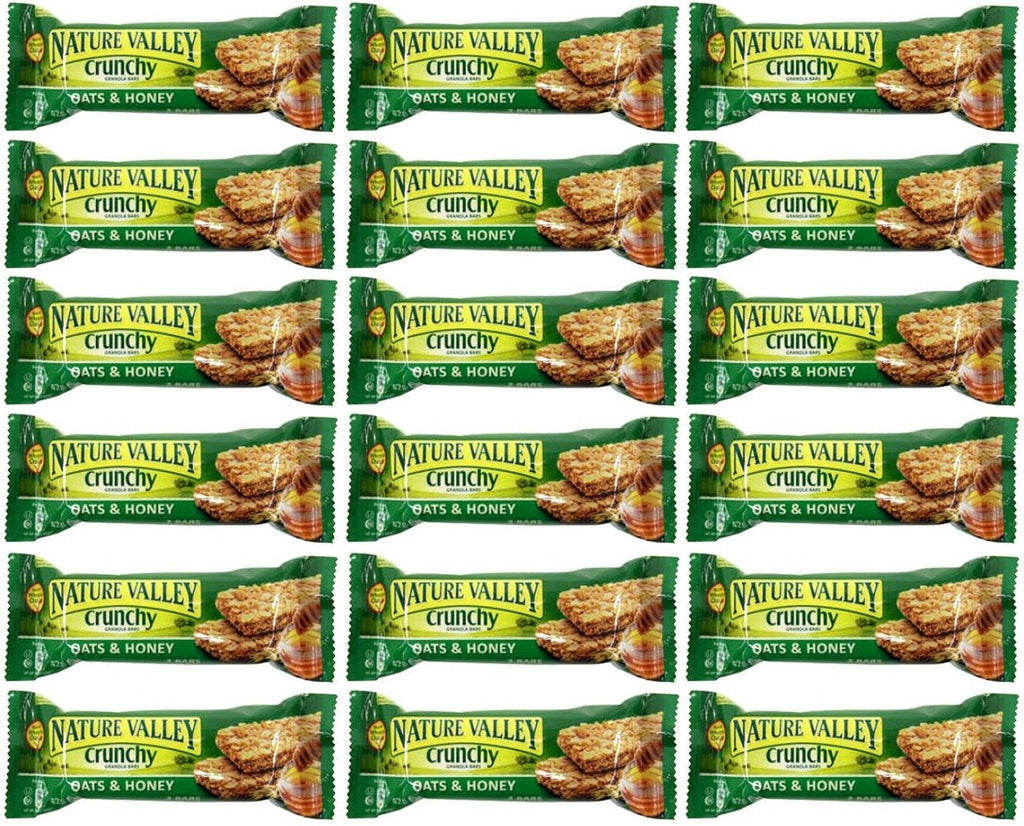 18 x Nature Valley Crunchy Oats & Honey 42G