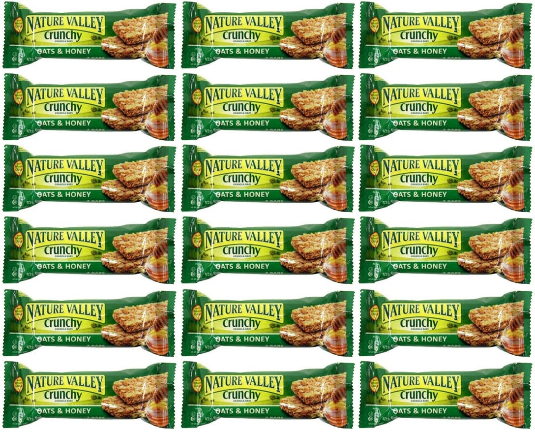 18 x Nature Valley Crunchy Oats & Honey 42G