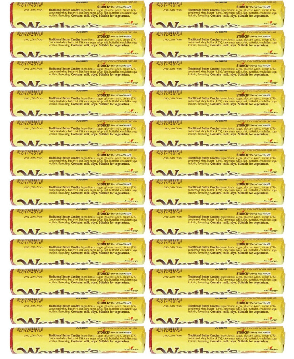 24 x Werther's Original Butter Candies 50G