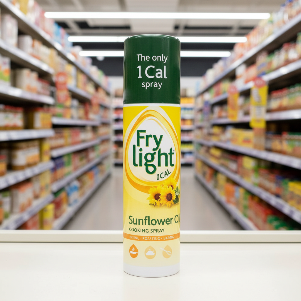 6 x Frylight 1 Cal Sunflower Oil Cooking Spray 190Ml