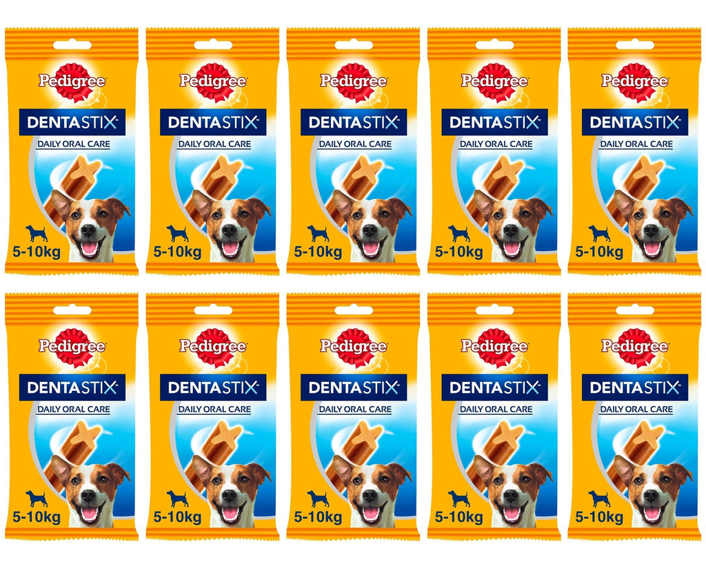 10 x Pedigree Dentastix Daily Fresh Large 25Kg+ 4 Sticks 154G
