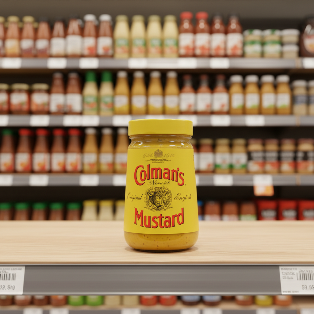 8 x Colman's  Mustard Original English Mustard 170 G