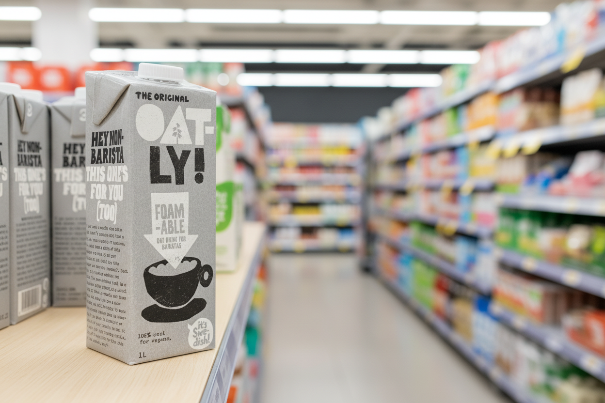 6 x Oatly! Oat Drink Barista Edition 1L
