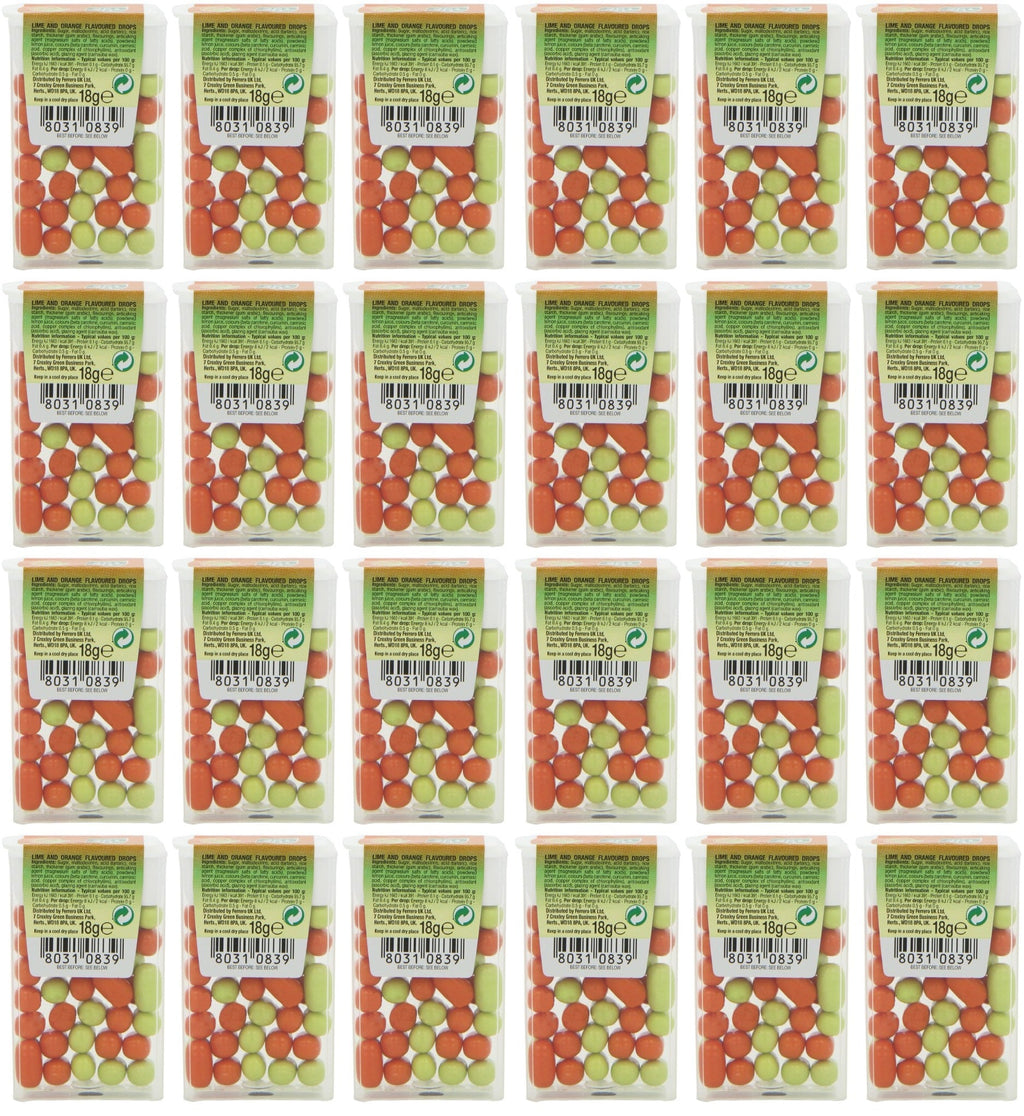 24 x Tic Tac Lime & Orange 18G