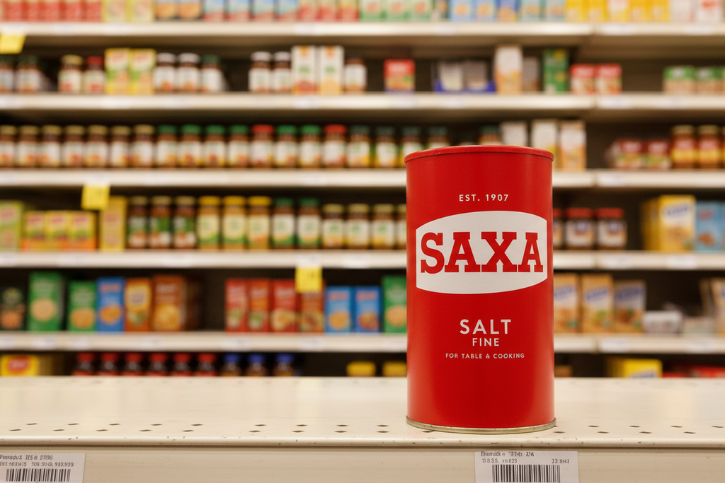 12 x Saxa Fine Salt 750G
