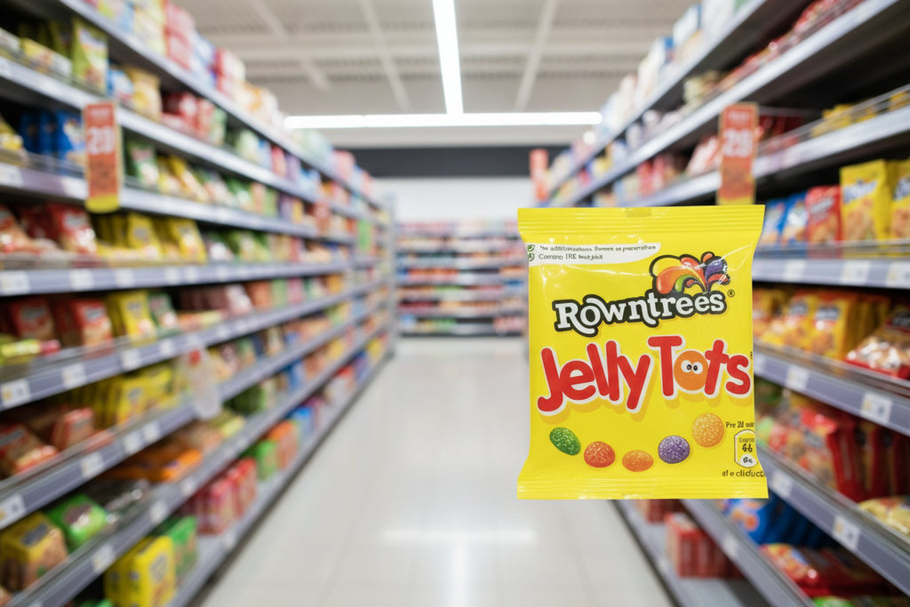 36 x Rowntree's Jelly Tots Sweets Bag 42G