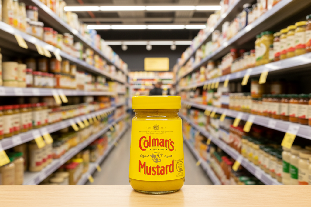 8 x Colman's  Mustard Original English 100 G