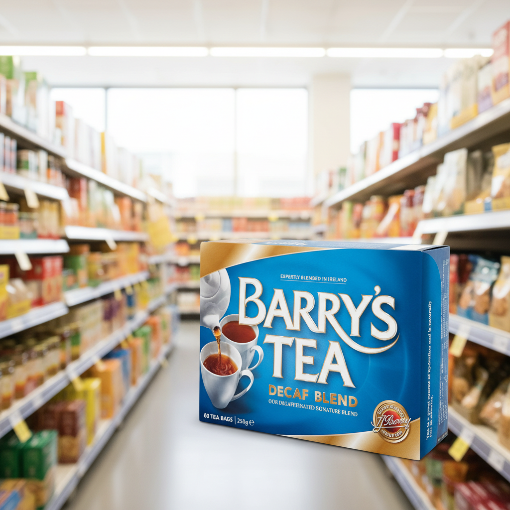 6 x Barry's Tea Decaf 80 Tea Bags 250G