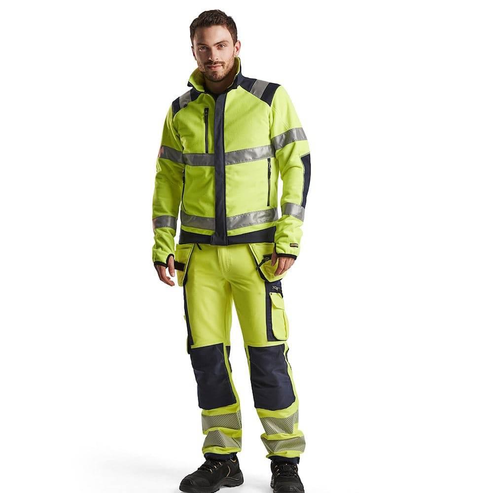Blaklader 4888 Hi-Vis Windproof Fleece Jacket