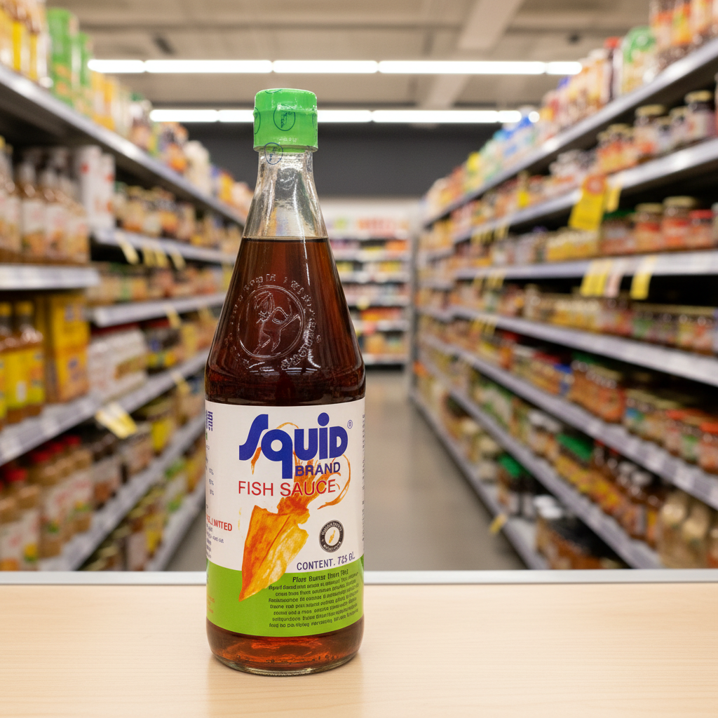 12 x Squid Brand Fish Sauce 725Ml