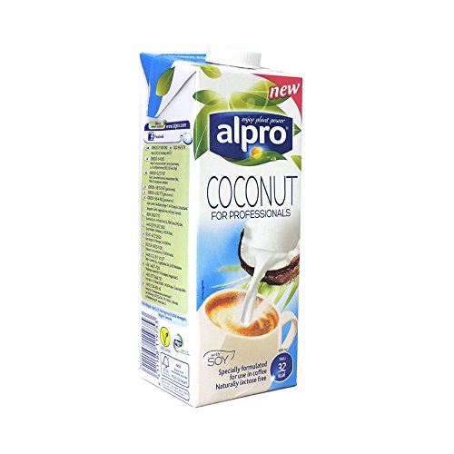 8 x Alpro Barista Coconut With Soya 1L