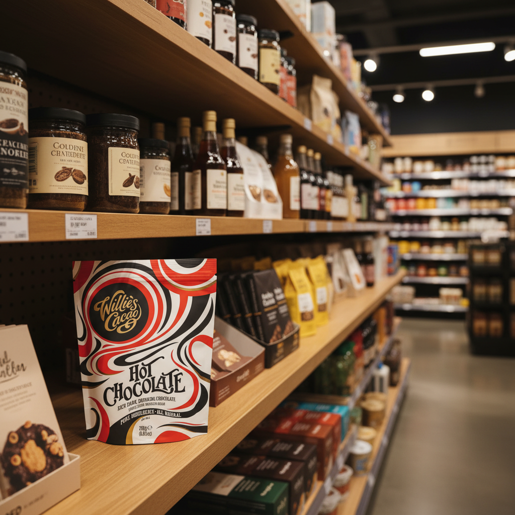 Willie's Cacao Hot Chocolate - 52% Medellin Cacao - 250g