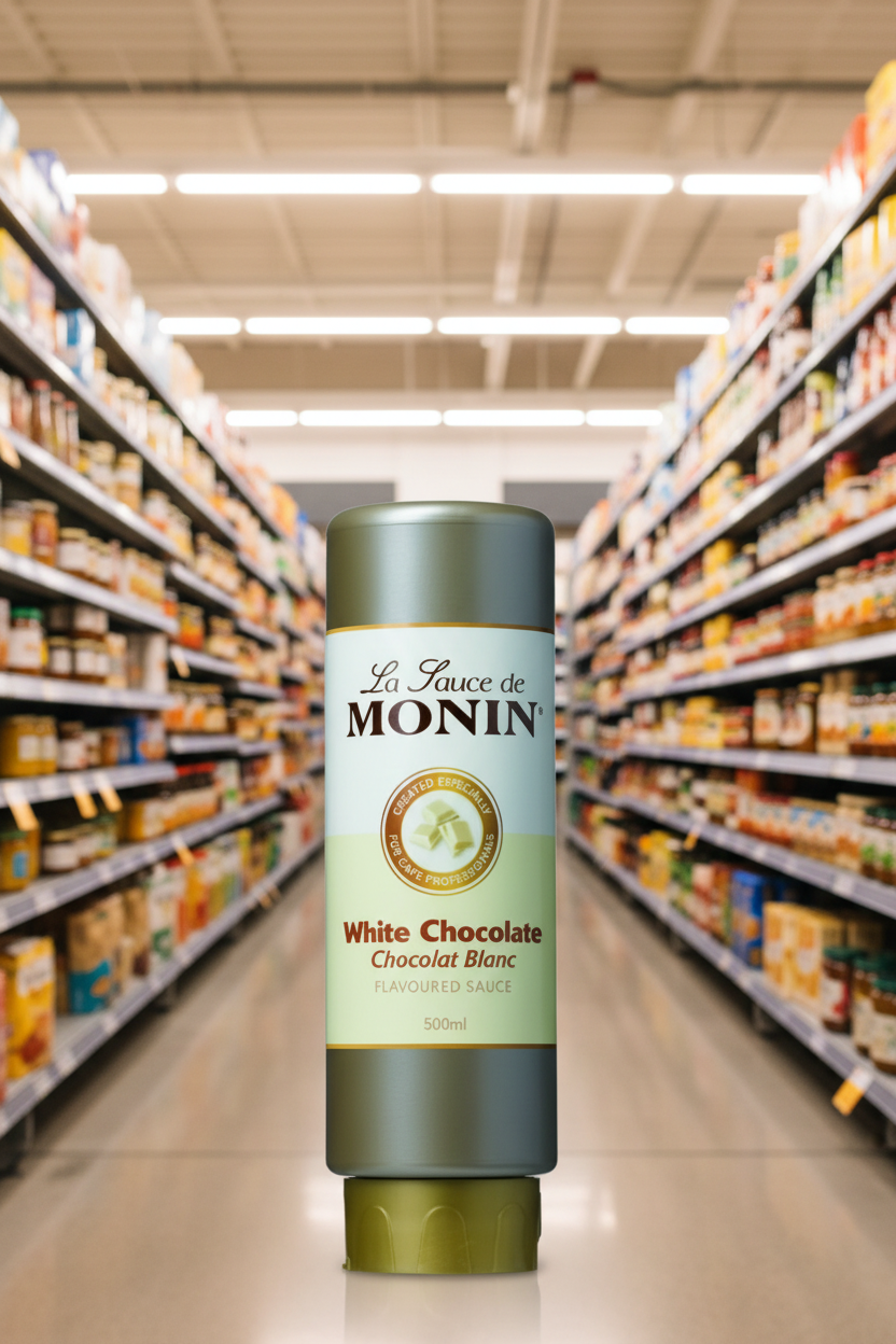 Monin White Chocolate Sauce 500Ml