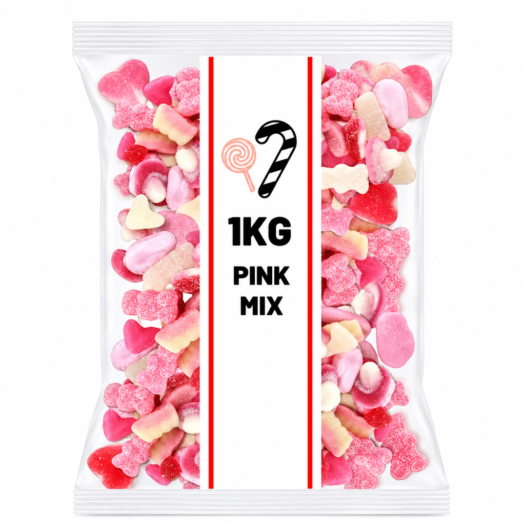 4kg For £30.00 1kg Pick N Mix Sweets Jelly, Fizzy, Pink & Blue