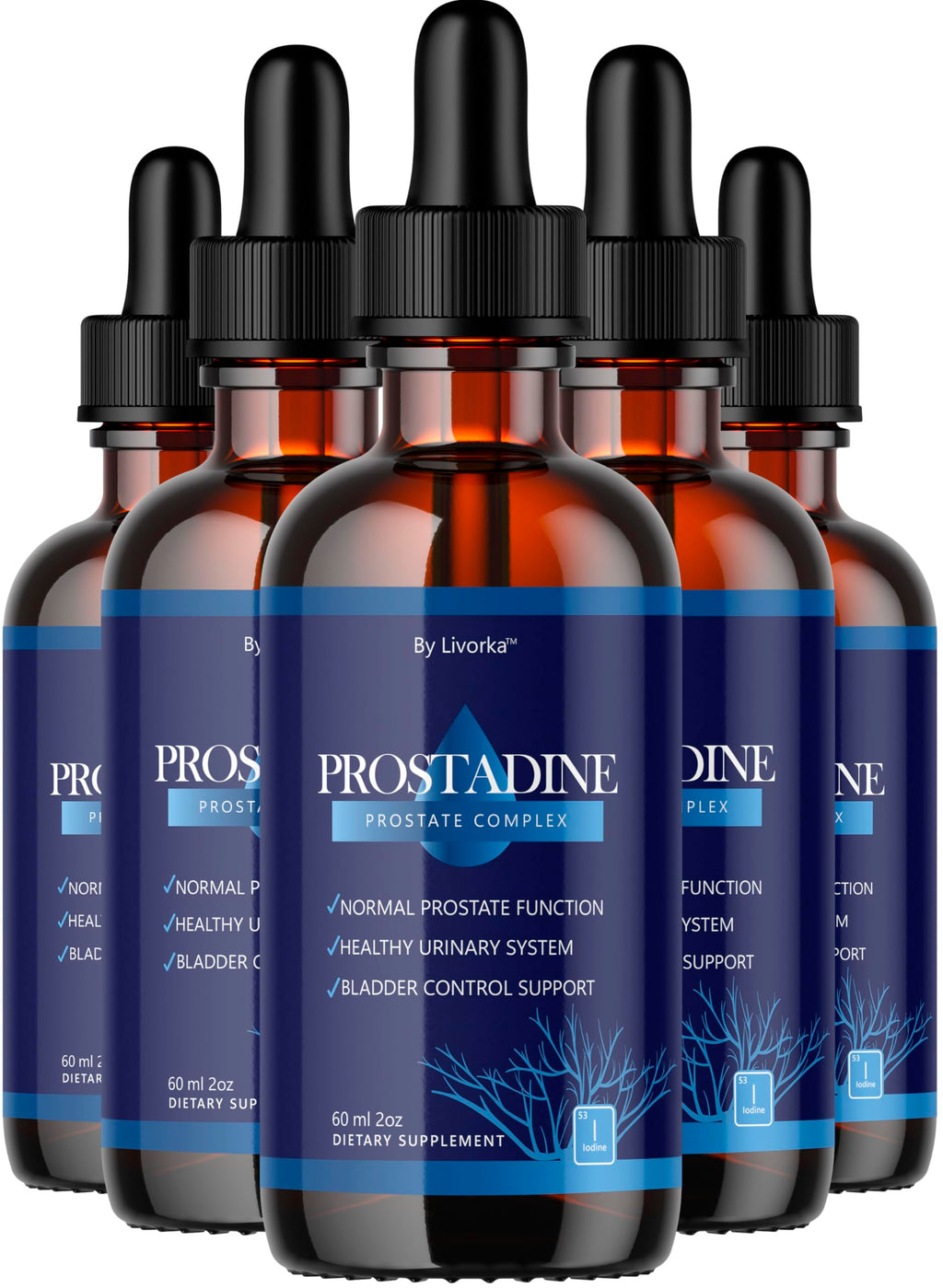 (5 Pack) Prostadine Drops – Official Drop Formula for Men