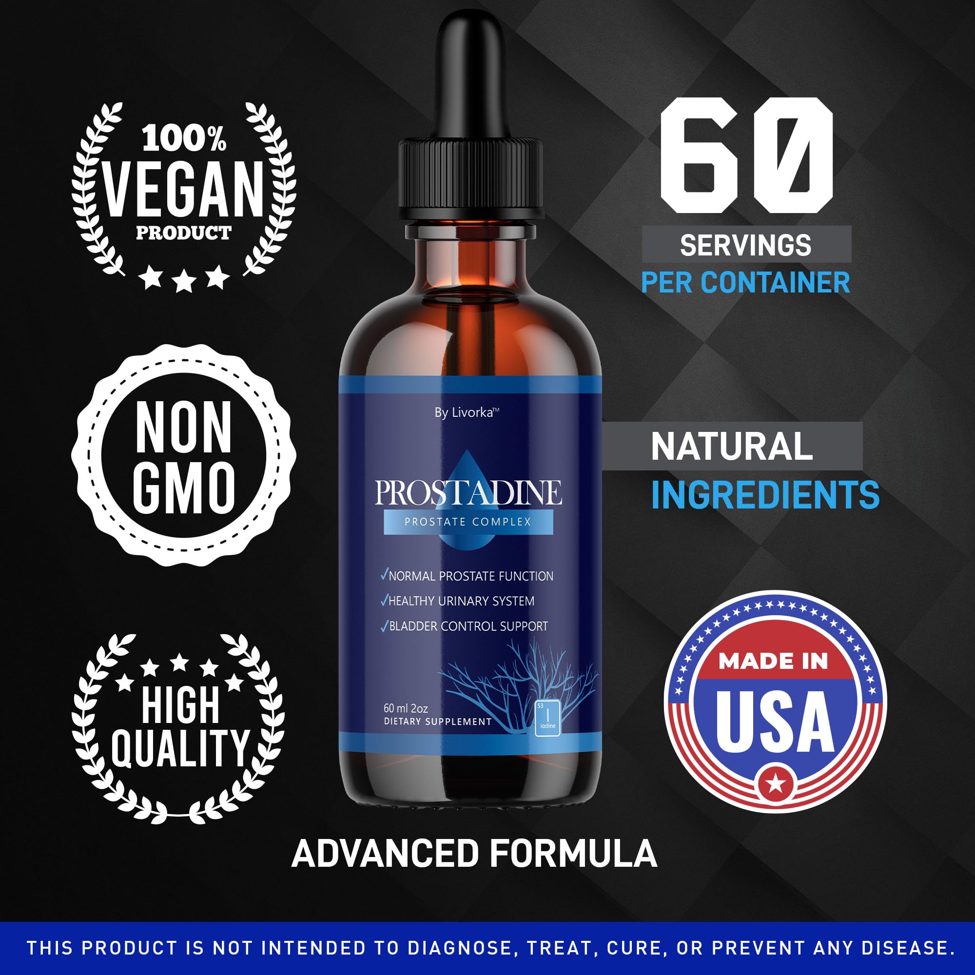 (5 Pack) Prostadine Drops – Official Drop Formula for Men