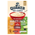 6 x Quaker Oatso Simple Variety Pack - 9'S
