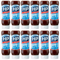 12 x Heinz Hp Brown Sauce Top Down 450G