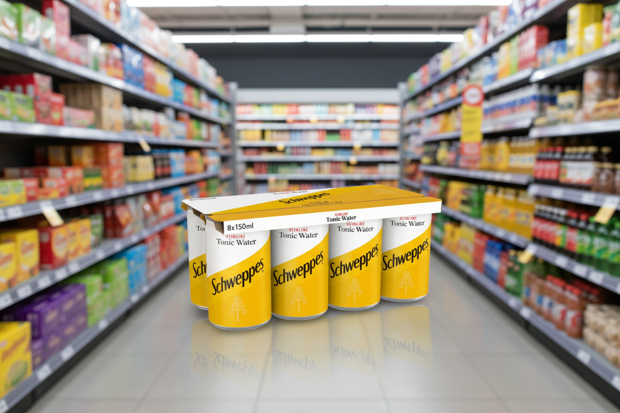 3 x Schweppes Slimline Tonic Water 8 X 150Ml