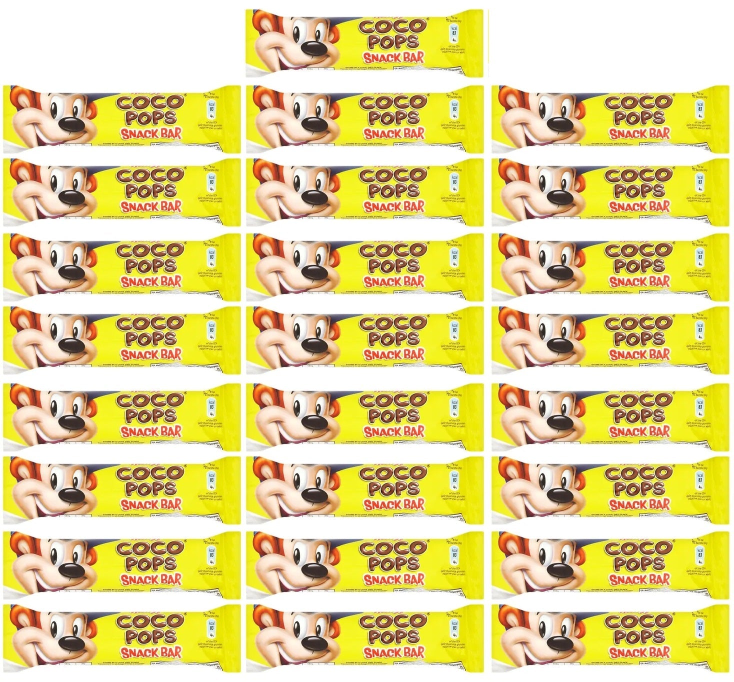 25 x Kellogg's Coco Pops Cmb Bar 20G