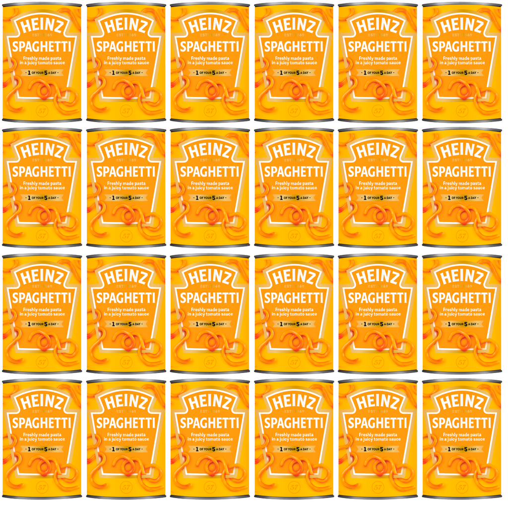 24 x Heinz Spaghetti 400Gm