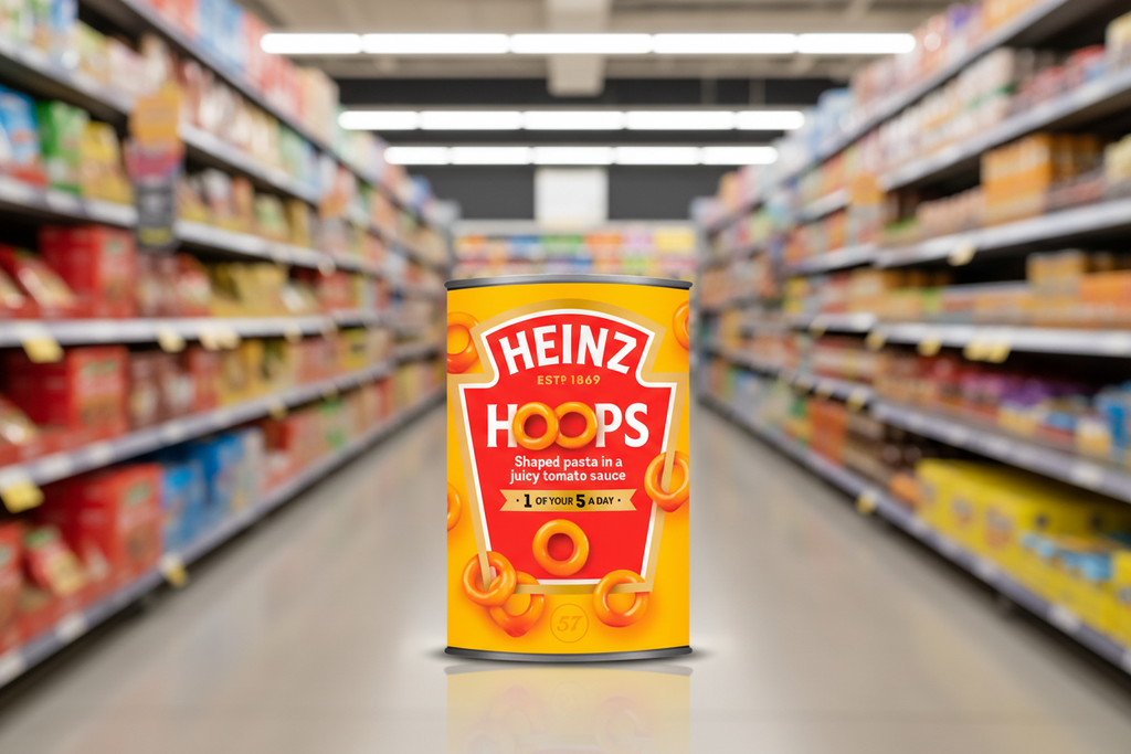 24 x Heinz Spaghetti Hoops 400Gm