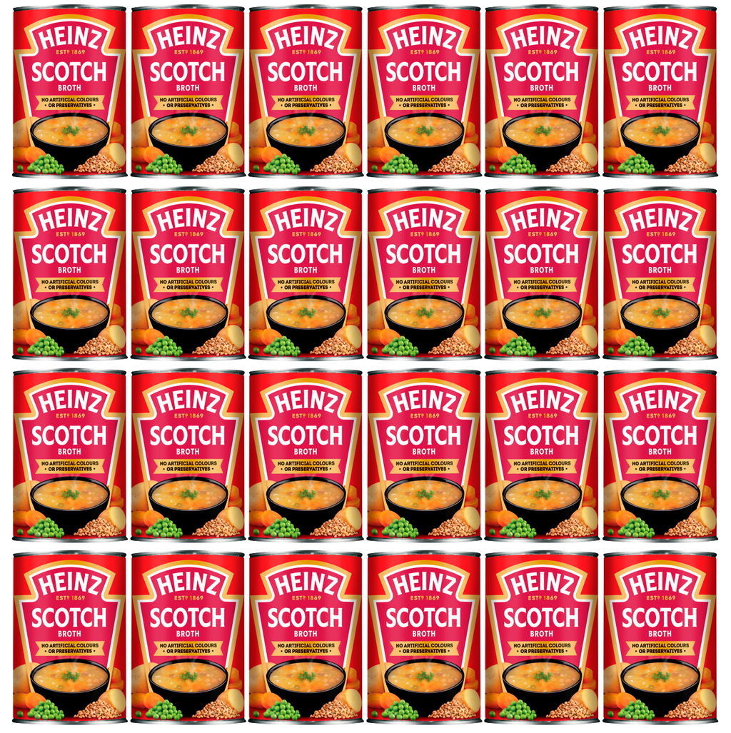 24 x Heinz Soups Scotch Broth 400G