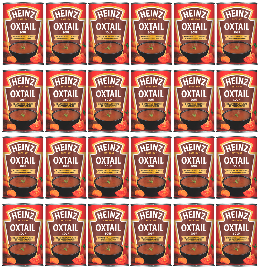 24 x Heinz Soups Oxtail 400G