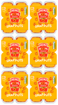 24 x Heinz Snap Pots Spaghetti Hoops 200Gm (6 x 4Pots)