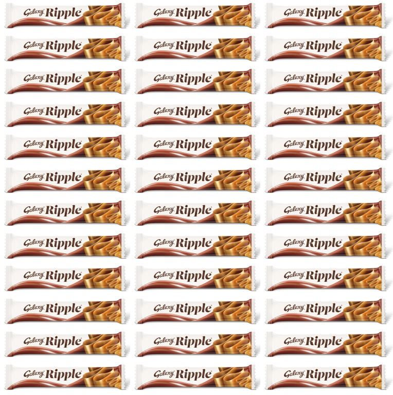 36 x Galaxy Ripple Bars 33Gm
