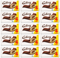 15 x Galaxy Milk 4Pk - 168Gm