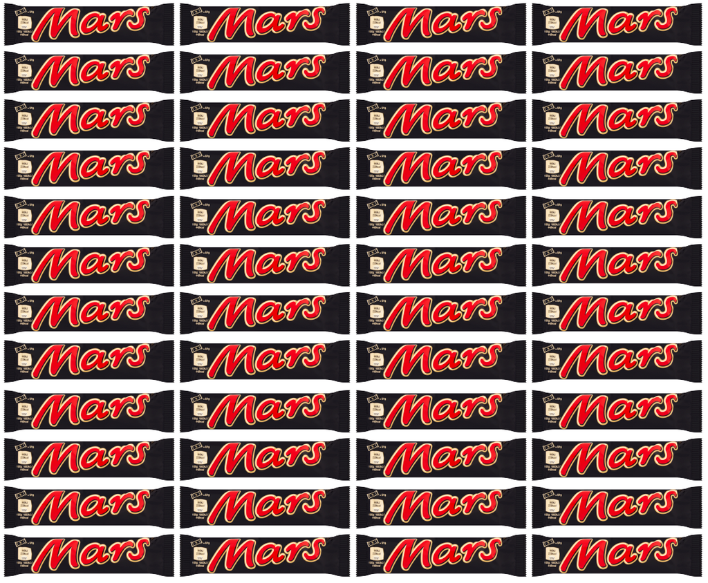 48 x Mars Bar Std 51Gm