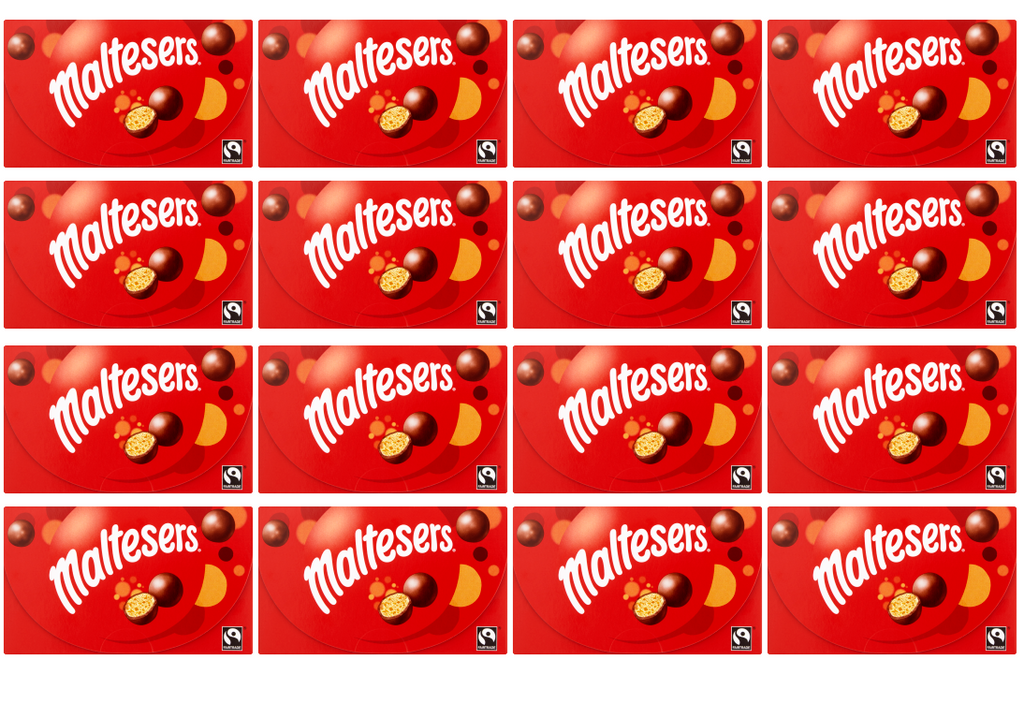 16 x Maltesers Small Box 110Gm
