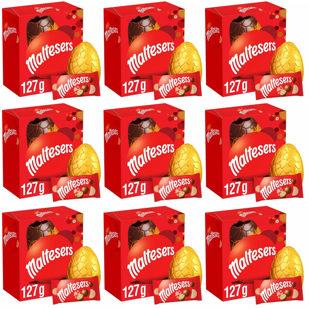 9 x Maltesers Milk Chocolate Medium Easter Egg - 96.5g
