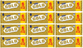 12 x Mcvities Gold Bar 6pk - 106GM