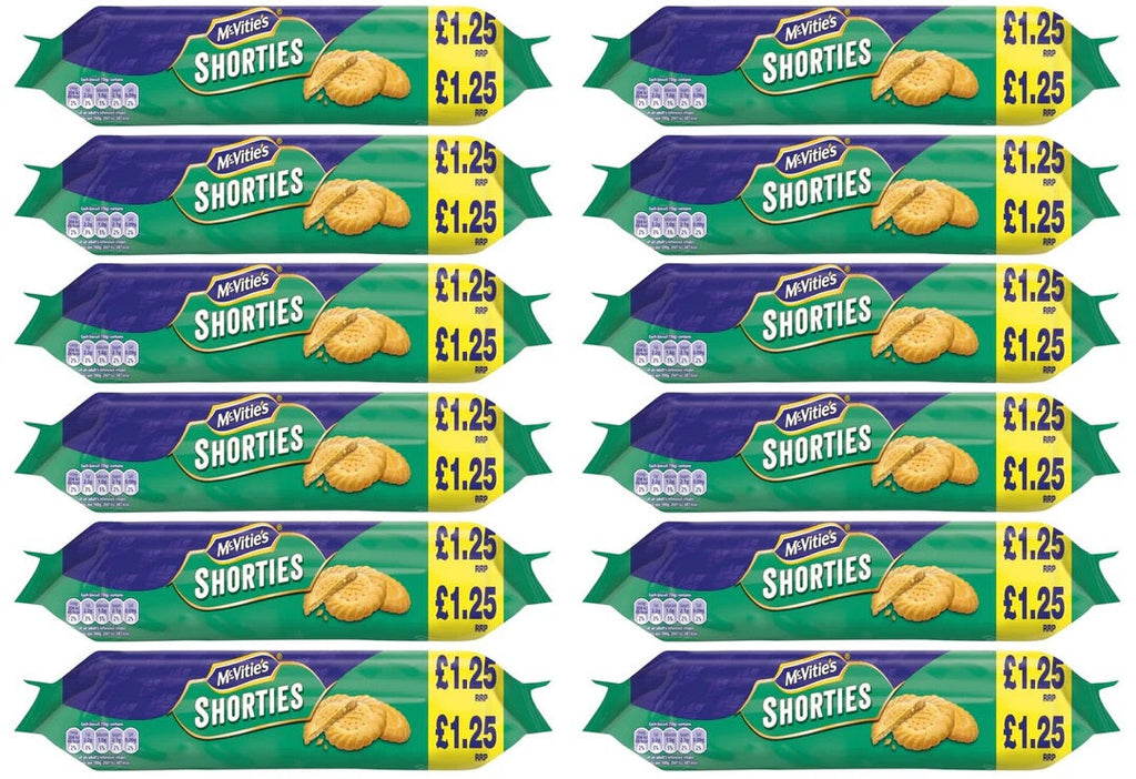 12 x Mcvities Shortiesp - 300GM