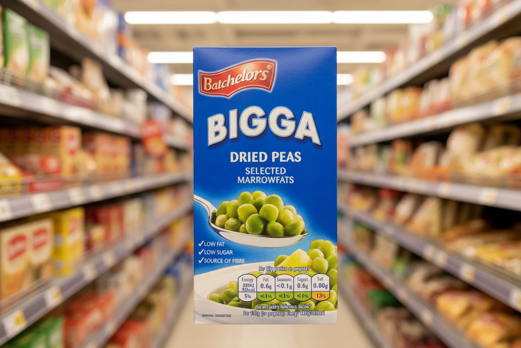 24 x Batchelors Bigga Dried Peas Packet 250G