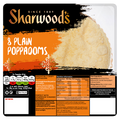 5 X Sharwoods Poppodom Rte Plain 72G