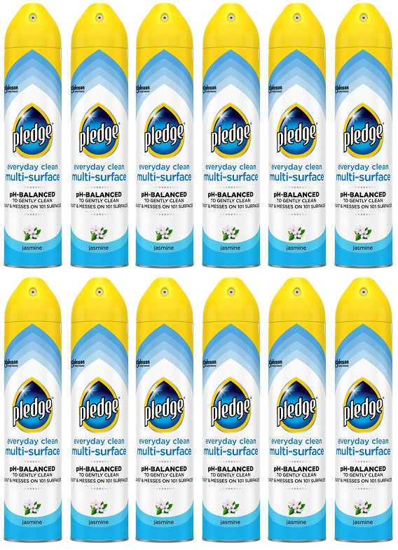 12 x Pledge Polish Jasmine - 250ML