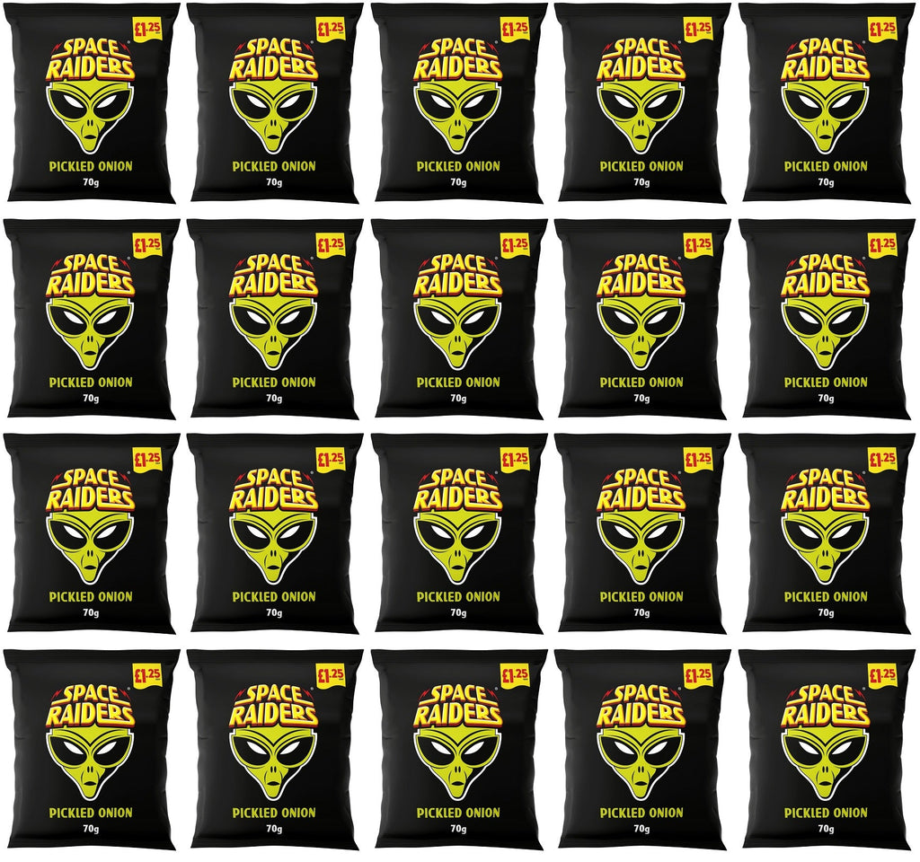 20 x Kp Space Raiders Pickled Onion - 70GM
