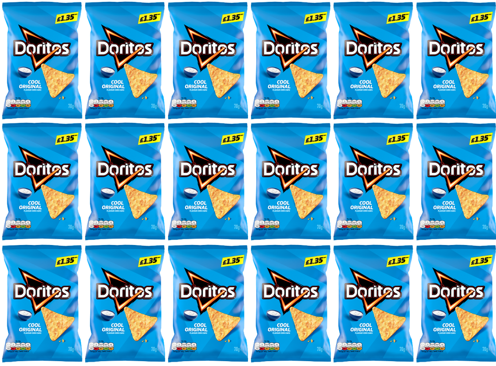 18 x Doritos Cool Original - 70GM
