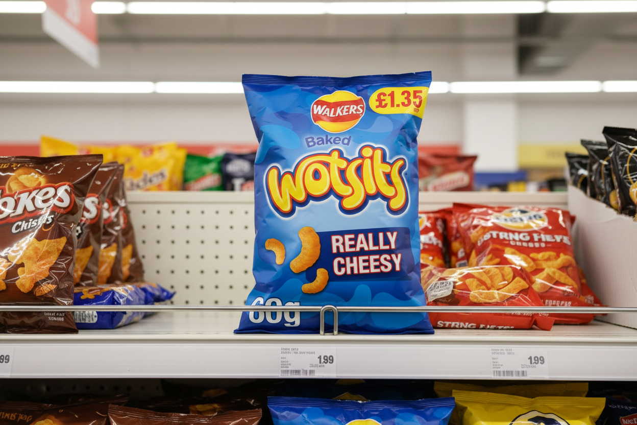 18 x Wotsits Cheese - 60GM