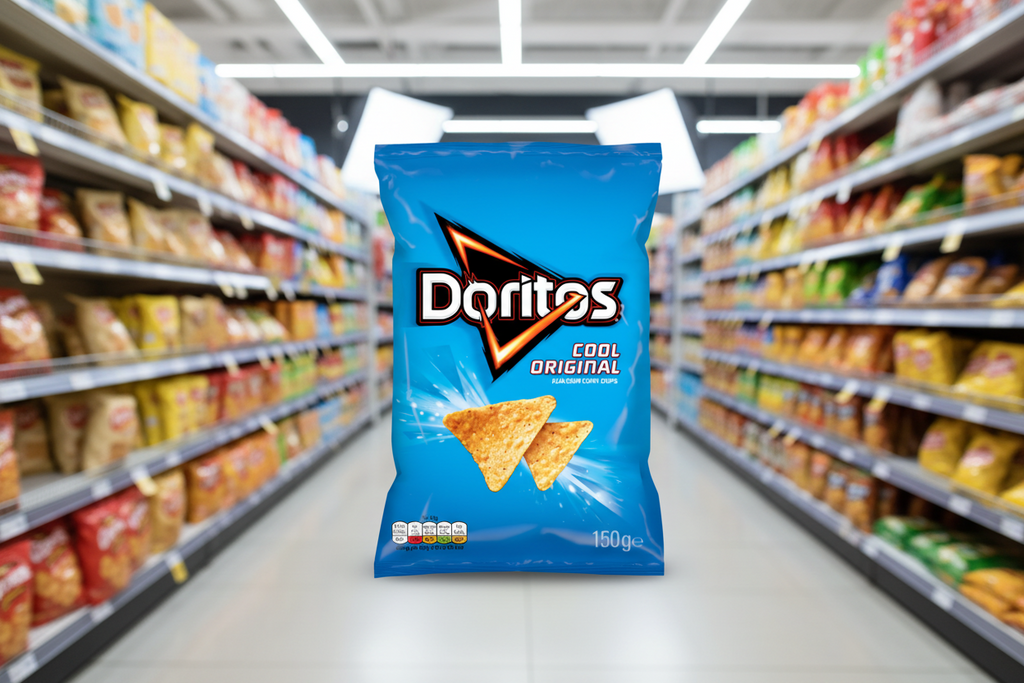 12 x Doritos Cool Original Large Bag 140Gm