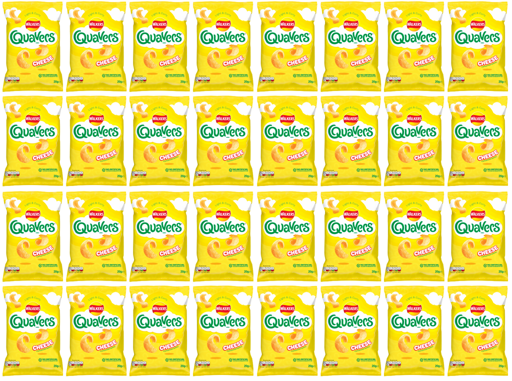 32 x Quavers Cheese 20Gm