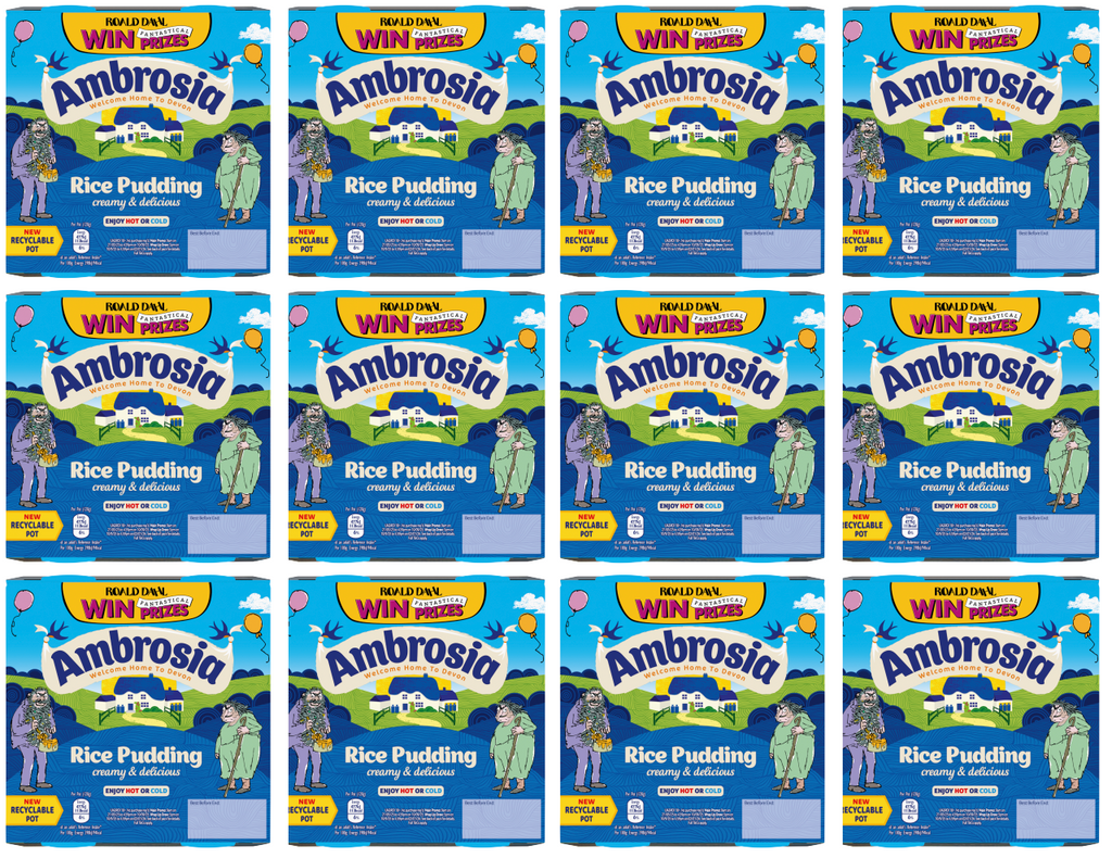 12 x Ambrosia Rice Pudding - 400GM
