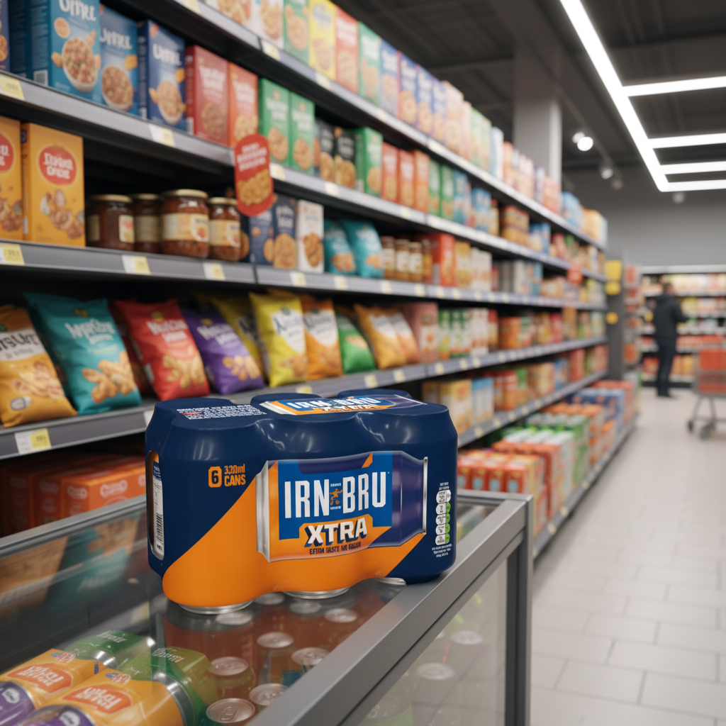 4 x Irn Bru Xtra Cans 6Pk 6X330Ml