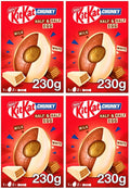4 x Kit Kat Chunky White & Milk Giant Egg - 230GM