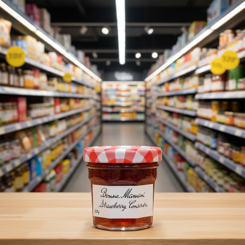 60 x Bonne Maman Strawberry Conserve 30g