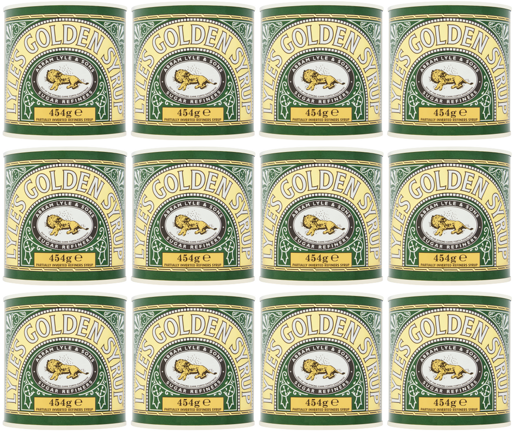 12 x Lyles Golden Syrup 454Gm