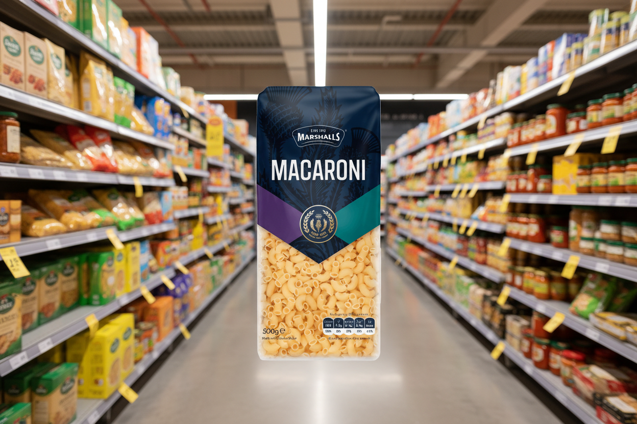10 x Marshalls Macaroni Pasta 500G